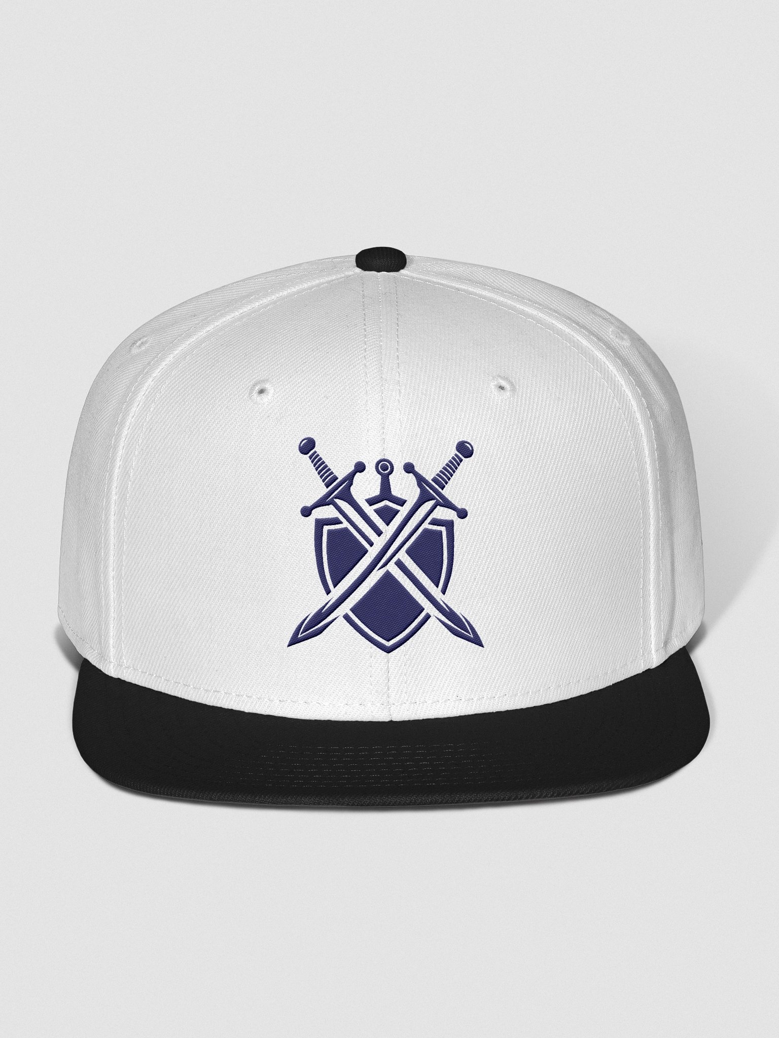 Crossed Swords Emblem Design Snapback Cap product image (1)