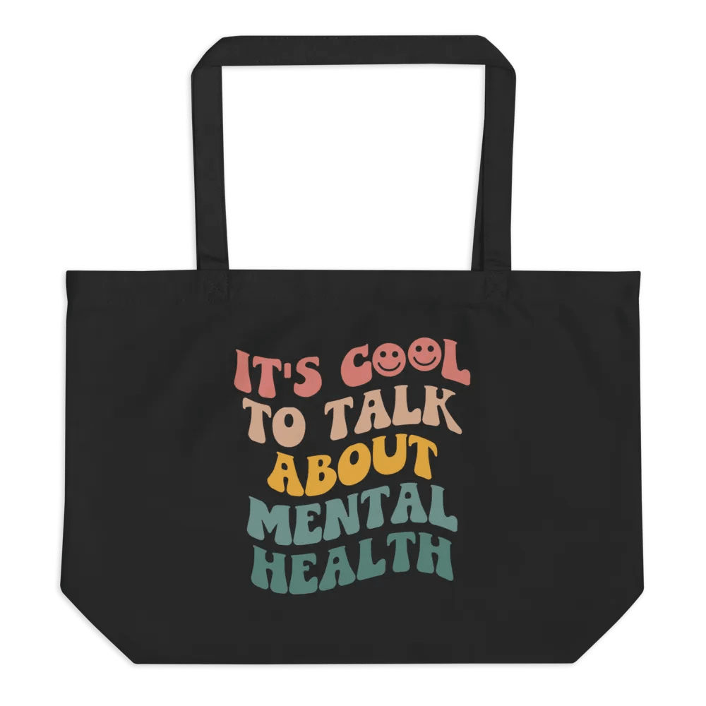 It's Cool To Talk About Mental Health Tote product image (2)