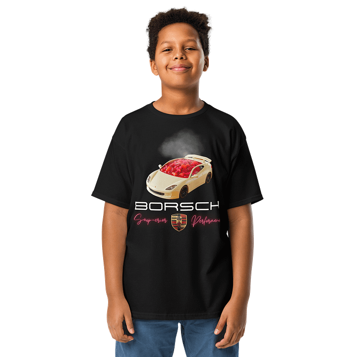Borsch - Soup-erior Performance Funny Sports Car Shirt product image (1)