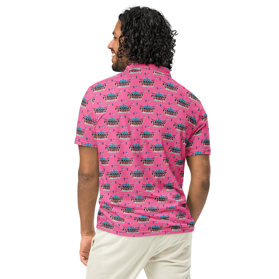 TFOT SlimFit America 1st Pink Polo Shirt product image (5)
