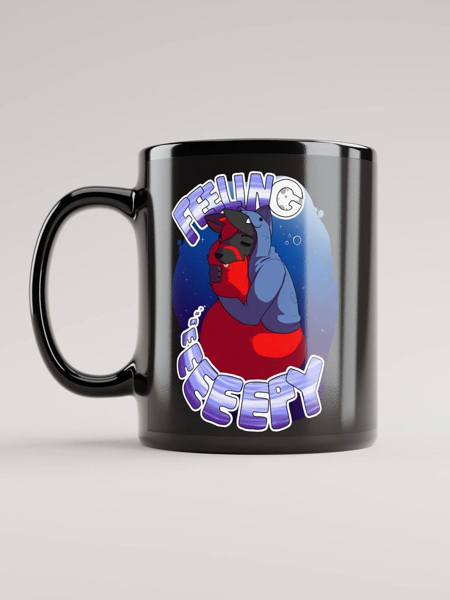 Feeling Eeeeeeeeepy Black Glossy Mug product image (11)