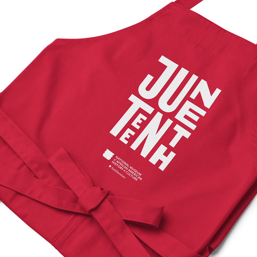 Juneteenth Apron (Red) Image 3
