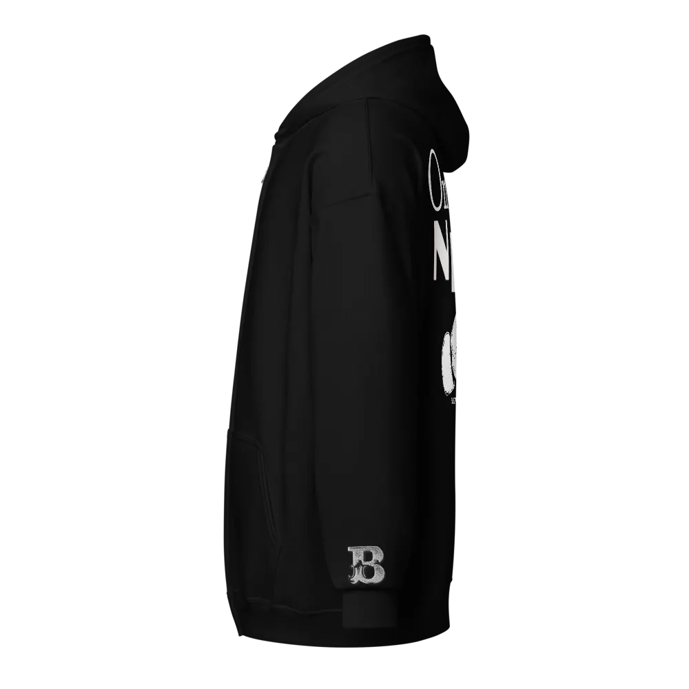 ON TO THE NEXT (Zipper Hoodie - Dark) product image (4)