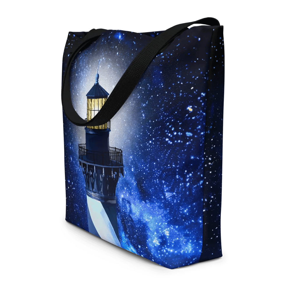 Cape Hatteras Lighthouse At Night - North Carolina Tote Bag product image (12)