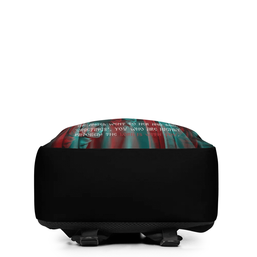 Holy Mary Divine Messenger All-Over Print Backpack product image (4)
