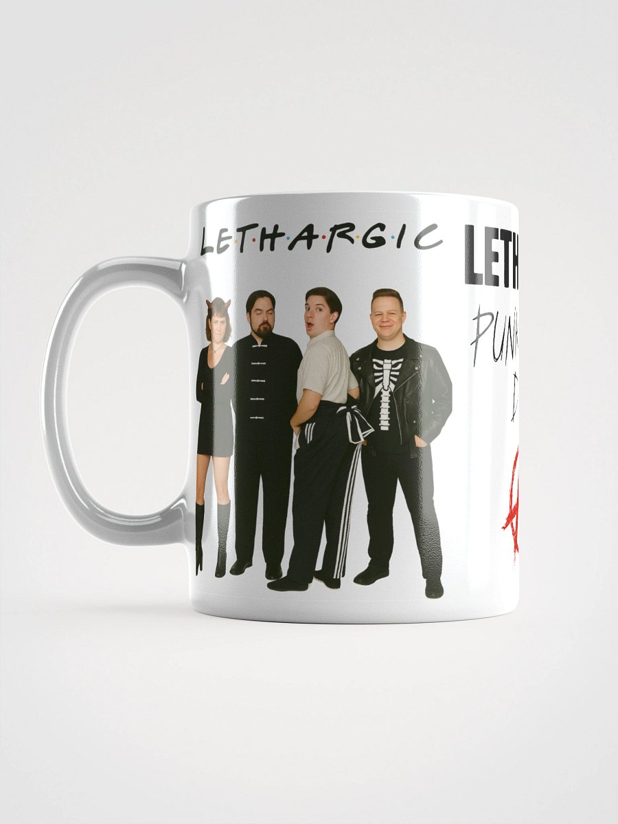 Lethargic (V2) White Coffee Cup 2 product image (3)