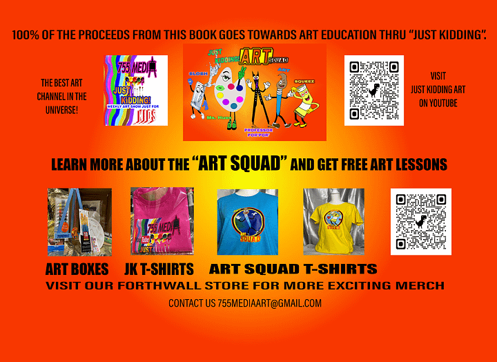 ART SQUAD COLORING BOOK product image (2)