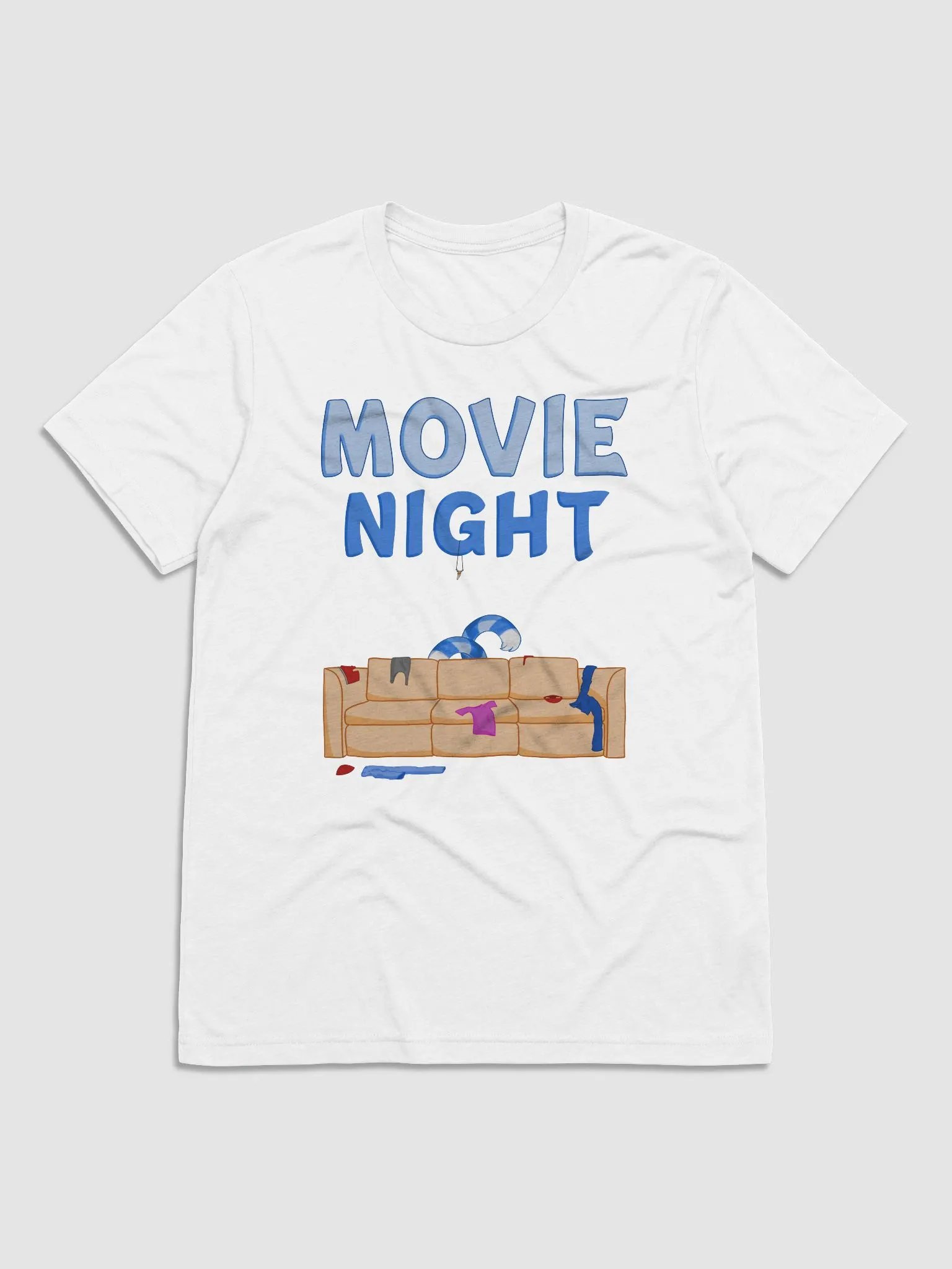 Movie Night | Triblend T-shirt | Light | Wave #1 product image (2)
