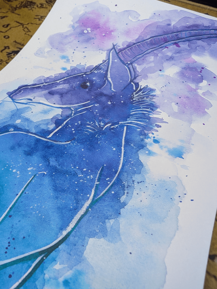 Sable Antelope in Blue and Purple product image (2)