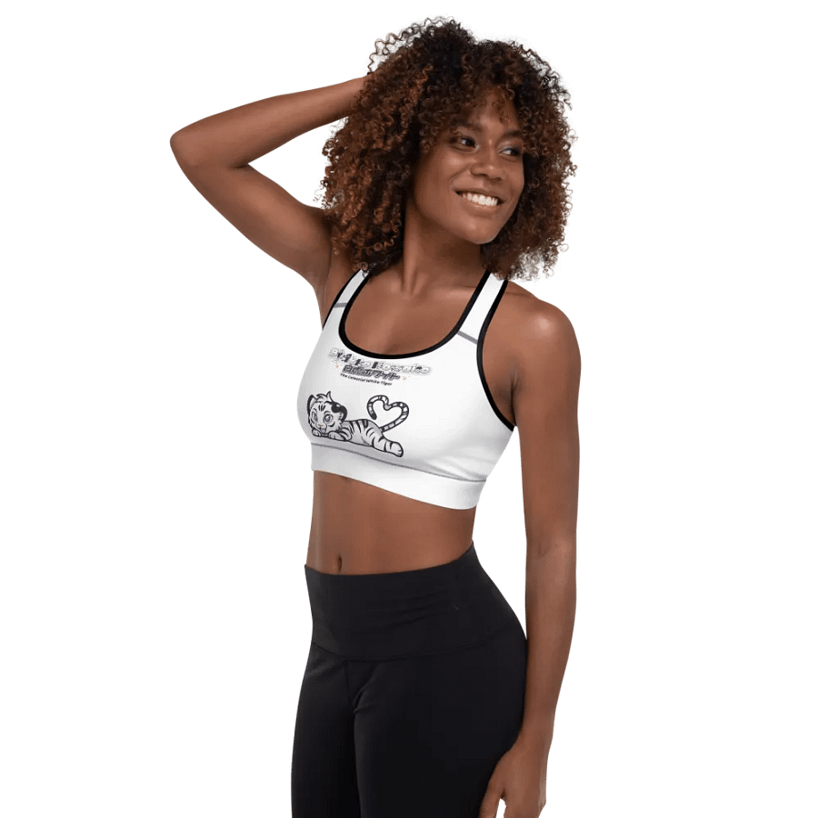 Padded Sports Bra - Byakko White Tiger Edition product image (5)