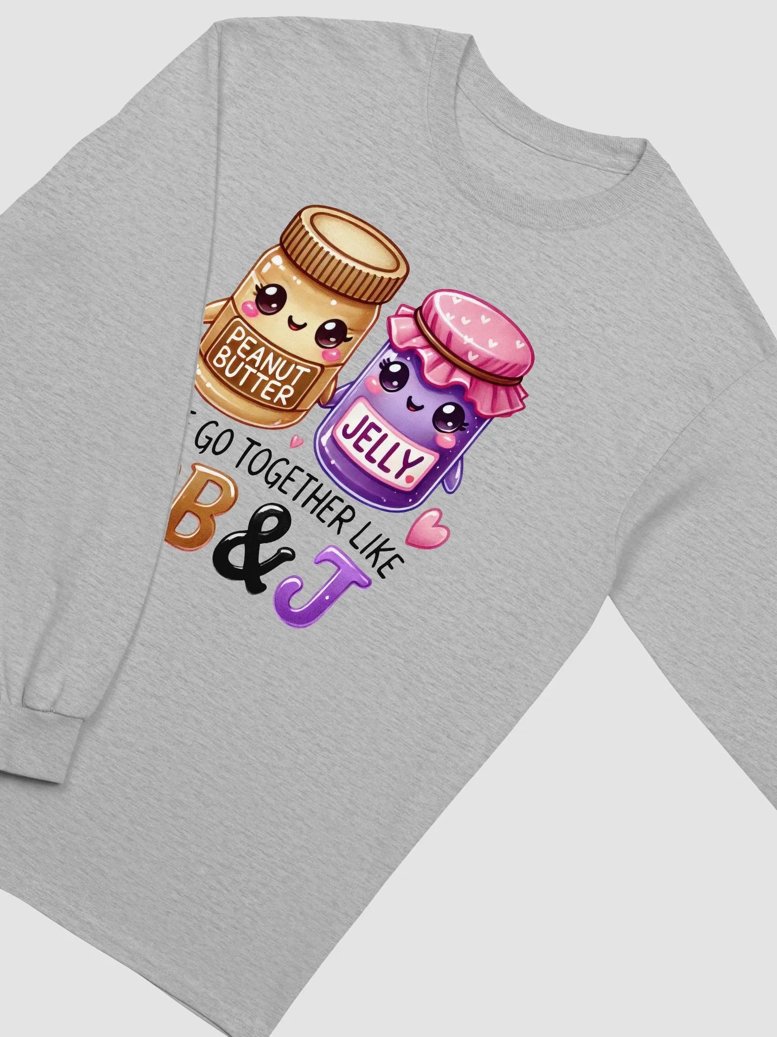 The Perfect Pair: PB & J Love Longsleeve product image (3)