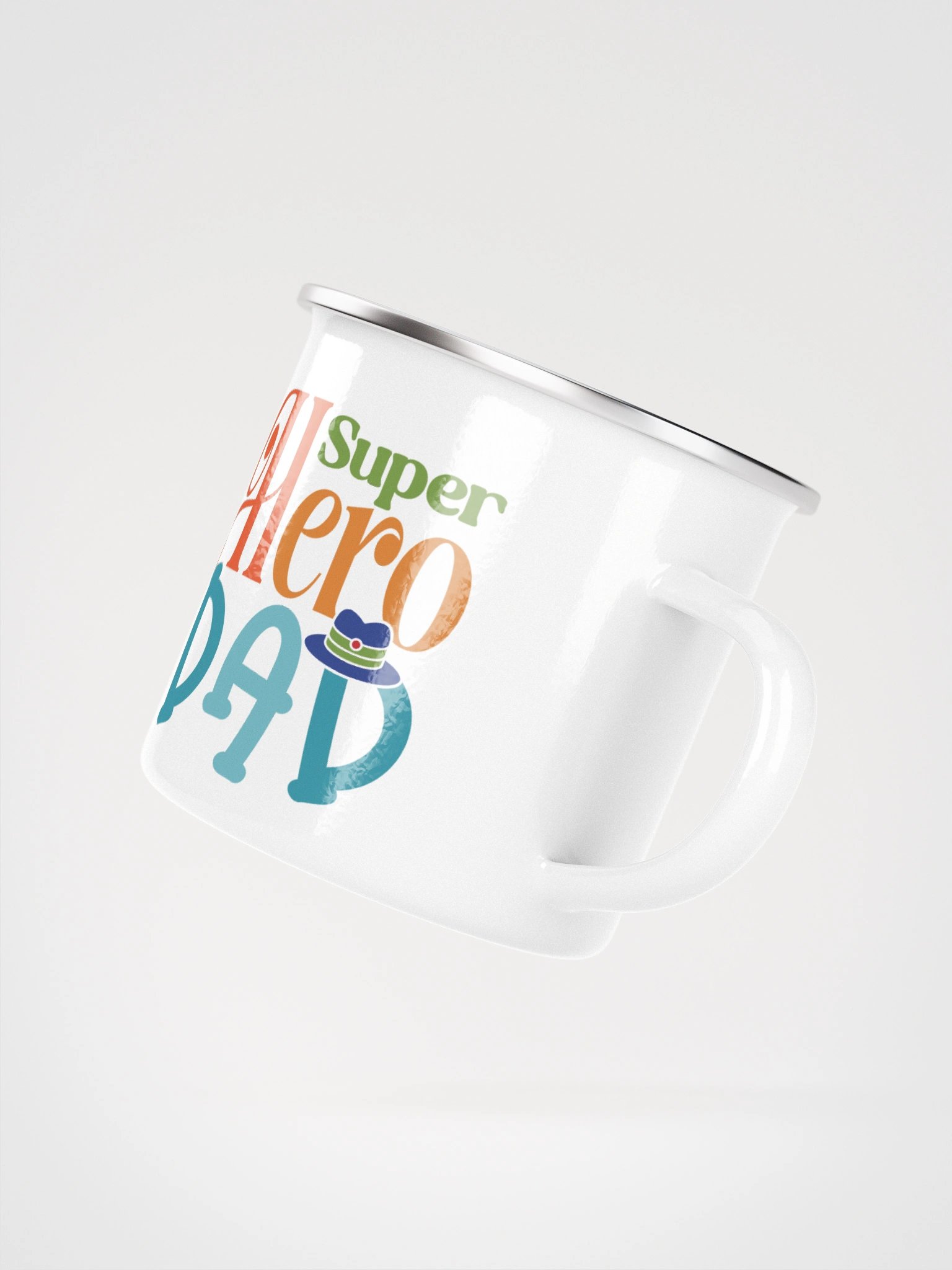Super Hero Dad Enamel Adventure Mug Set product image (3)