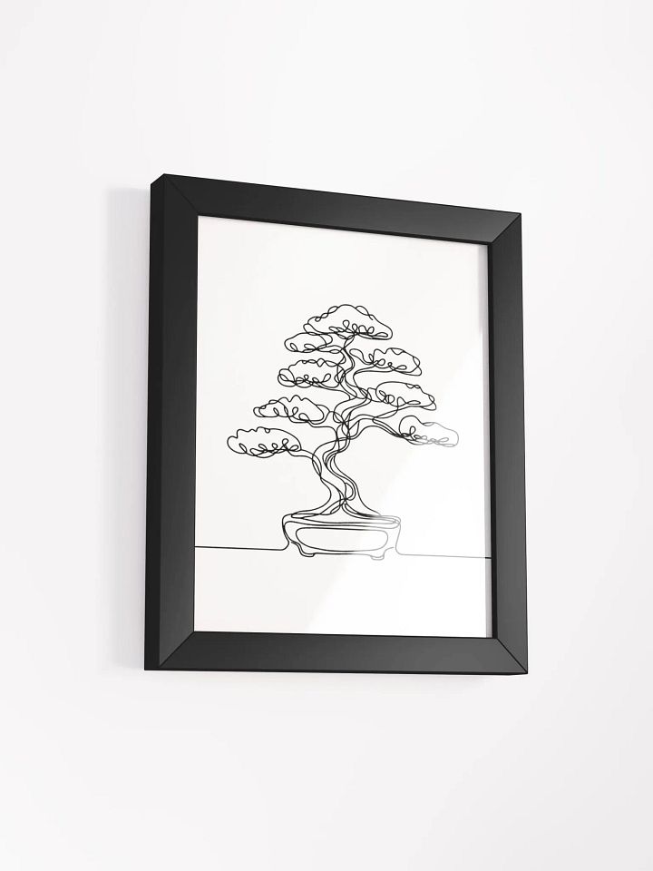 Bonsai Line Art Poster product image (40)