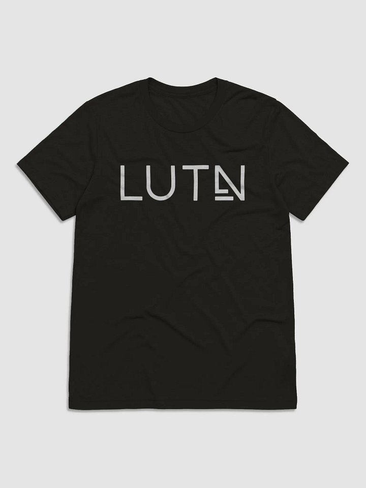 LUTN T-shirt White Logo product image (1)