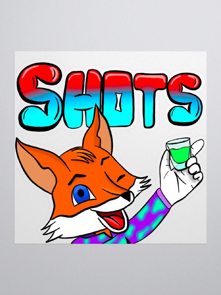 Shots Sticker product image (1)