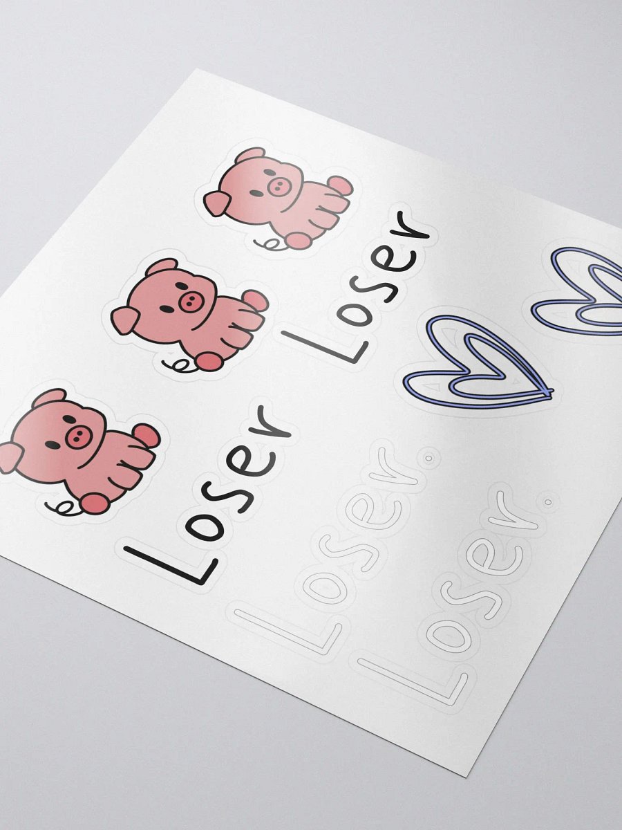 Chubs, Loser, Double-Heart Stickers Mega Pack product image (3)