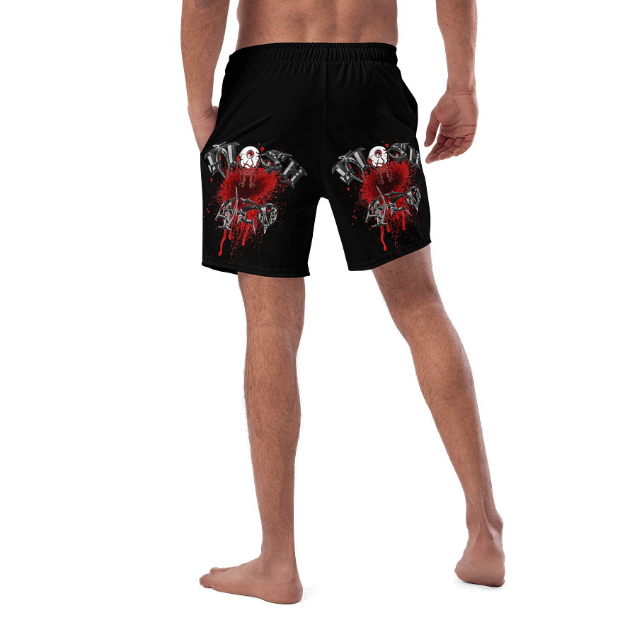 BLOODSPLAT 420 LOGO SWIM TRUNKS product image (5)