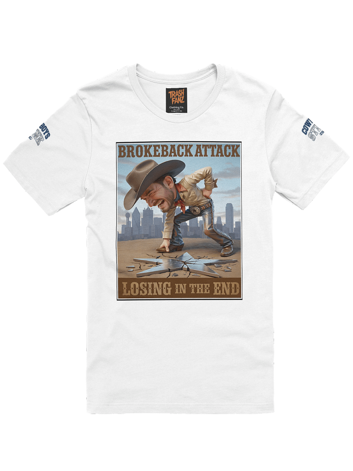 NEW Brokeback Attack T-Shirt | Dallas Cowboys | NFL Rivals Locker product image (2)