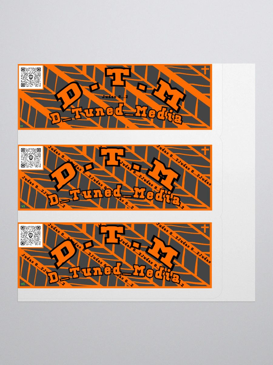 D.T.M Tire Tread Sticker Pack product image (3)