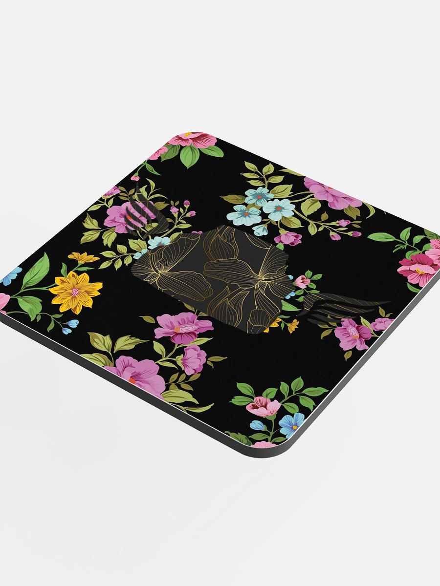 Gold Floral Merc Coaster product image (4)