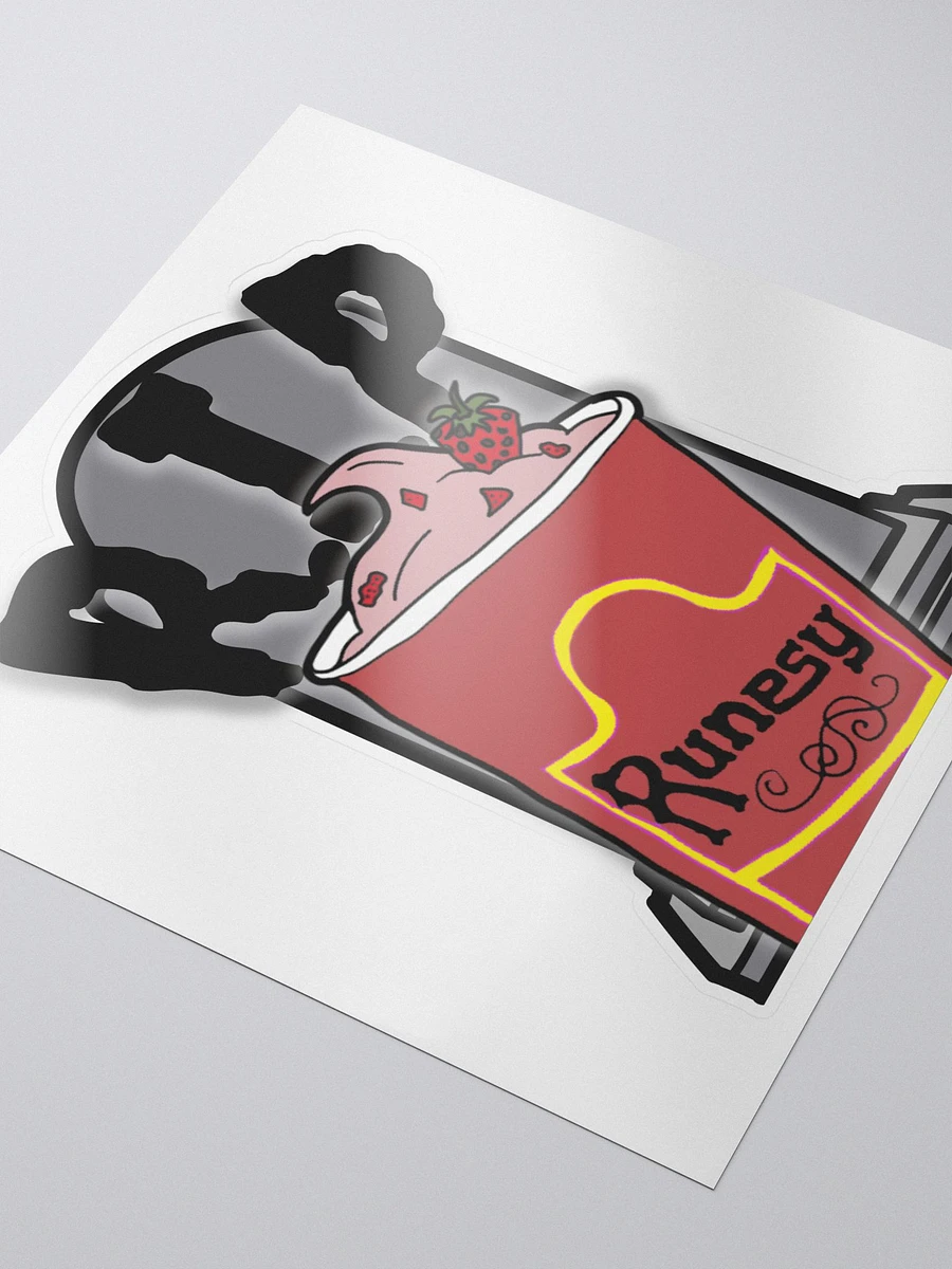 Strawberry RIP Sticker | Runesy Merch Collection product image (3)