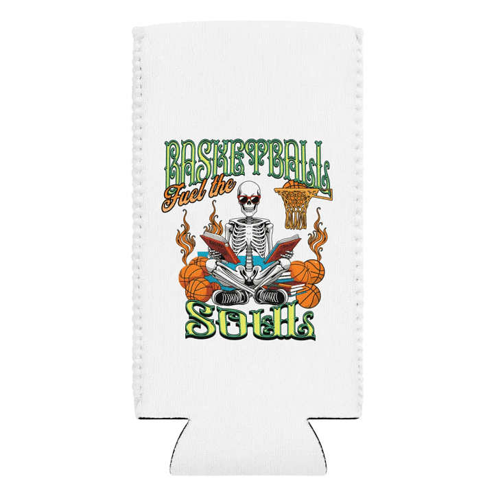 Basketball Fuel The Soul Skeleton Can Cooler product image (2)