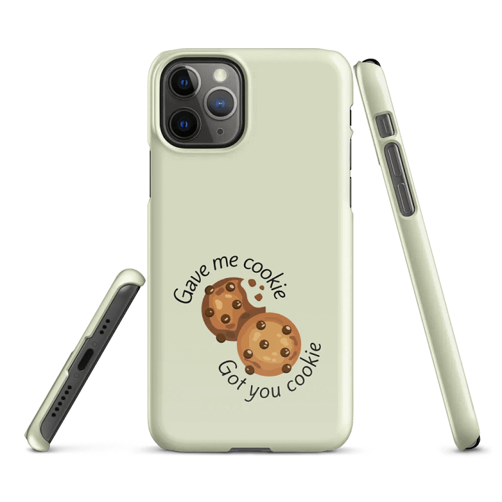 New Girl Cookie Scene iPhone Case – Snap-On Cover for Sitcom Lovers product image (3)
