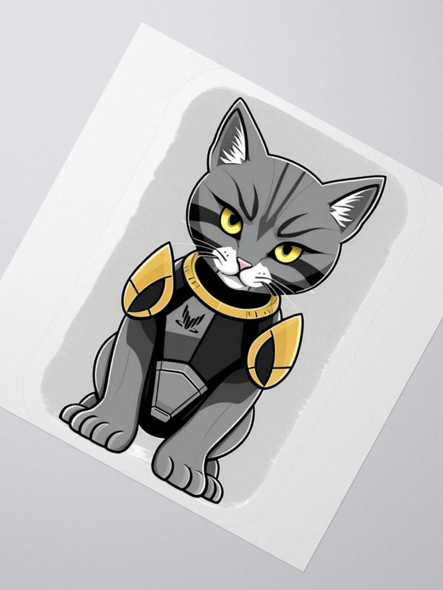 Garrus the Cat Sticker product image (6)