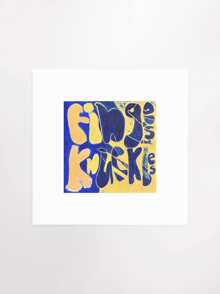 Fingers and Knuckles Print (5th of 52) (2008) product image (2)