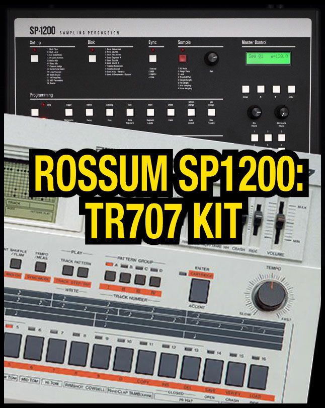 Rossum SP1200: TR707 Kit product image (1)