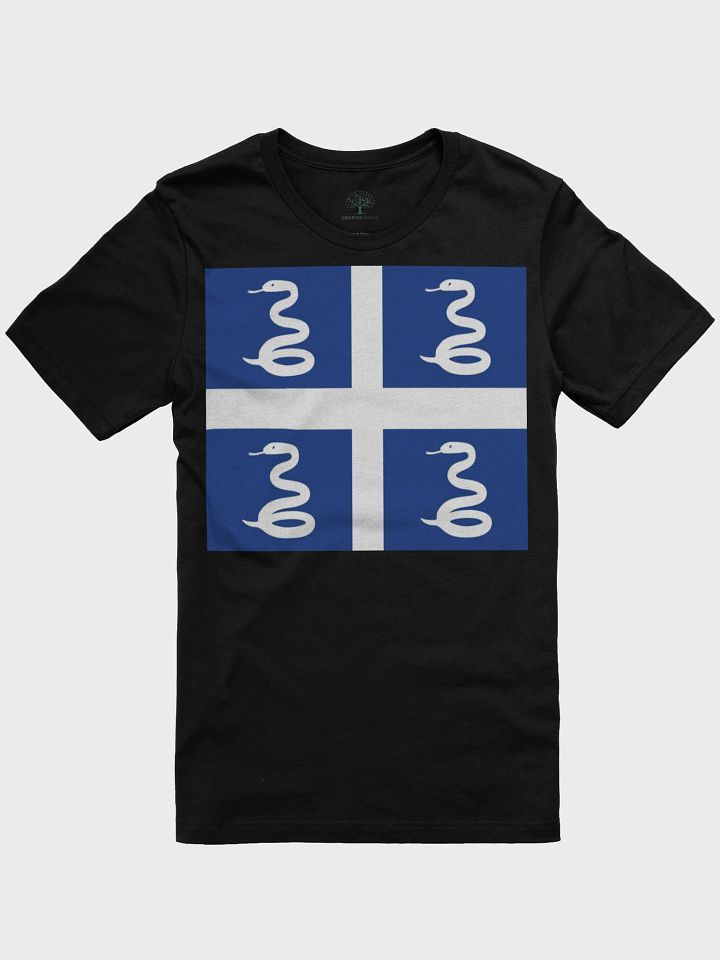 Martinique Flag Unisex Supersoft T-Shirt - Exclusive Design product image (4)