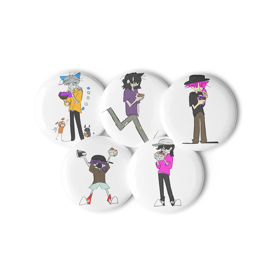 Pin Buttons Moon Savers May product image (2)