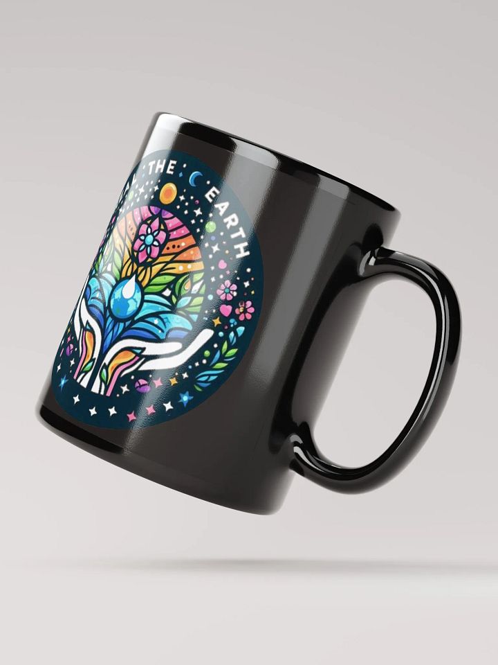 Heal the Earth Floral Mug product image (4)