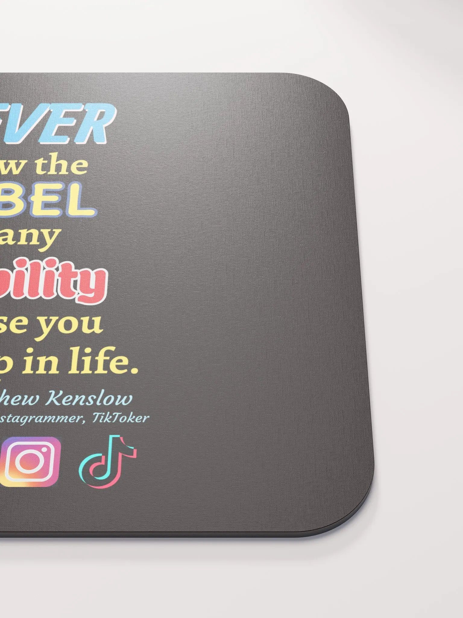 Mouse Pad [Quote 3] product image (5)