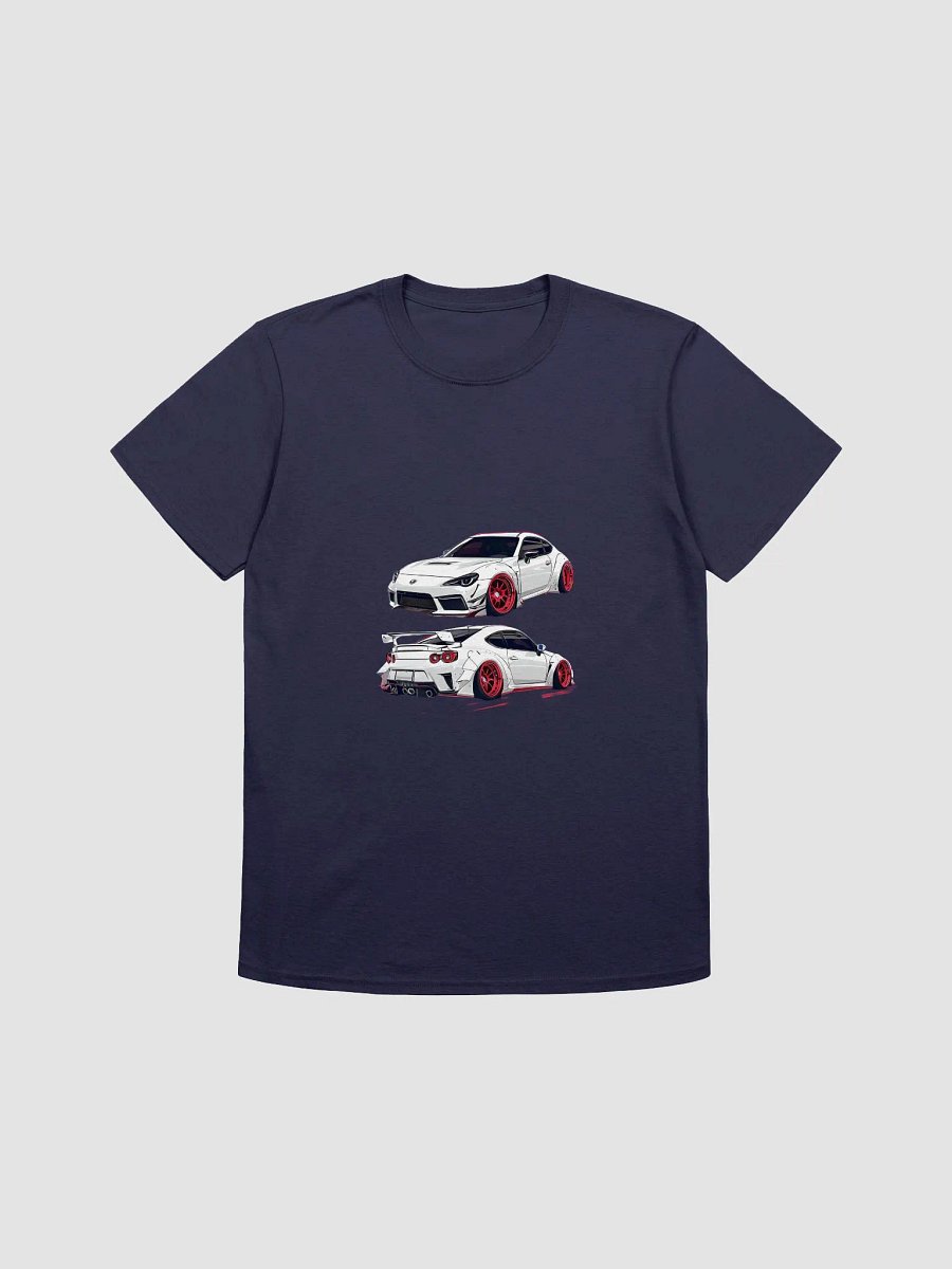 Racing Spirit White Sports Car T-Shirt product image (1)