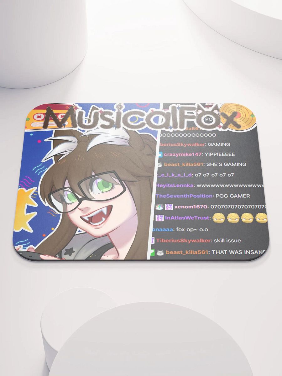 4 Year Streamversary Mousepad product image (1)