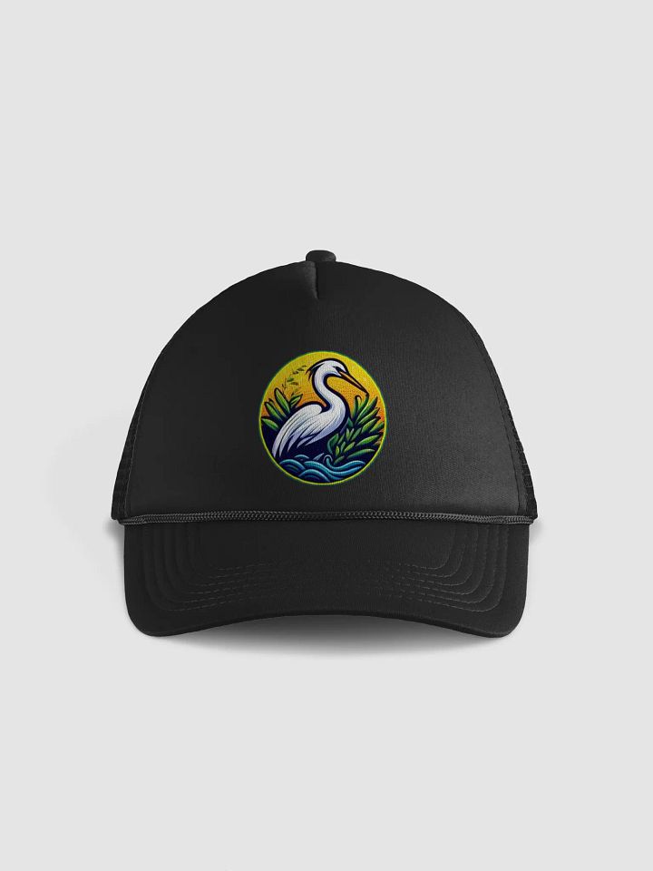 Egret Oasis Foam Trucker Hat product image (1)