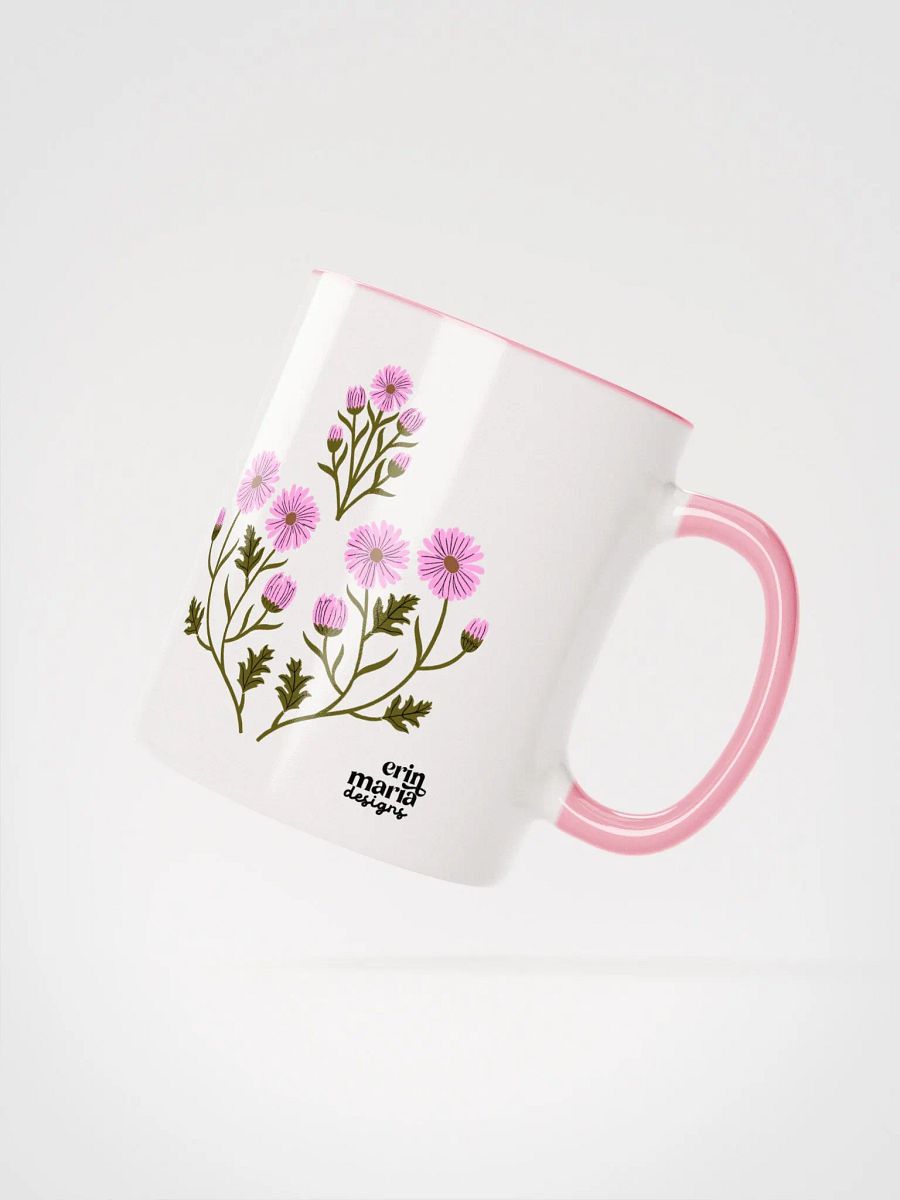 Harmony of Mums - Mug with Color Inside product image (2)