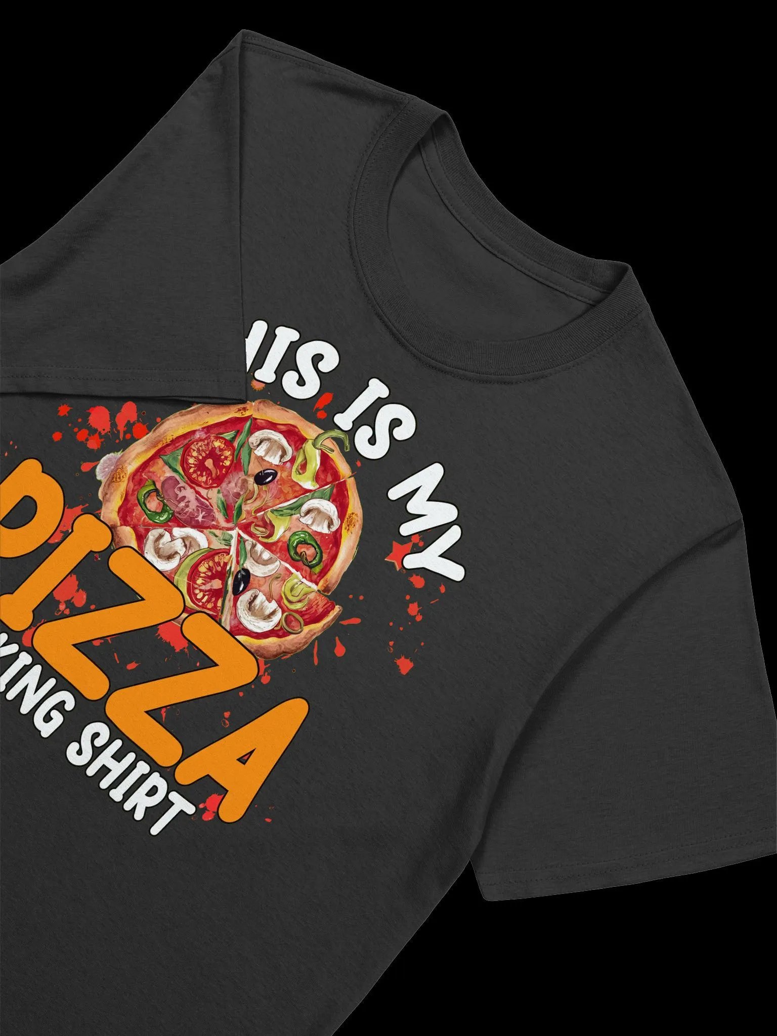 Food Lover-This is My Pizza Making Shirt-Funny Pizza Design T-Shirt product image (17)