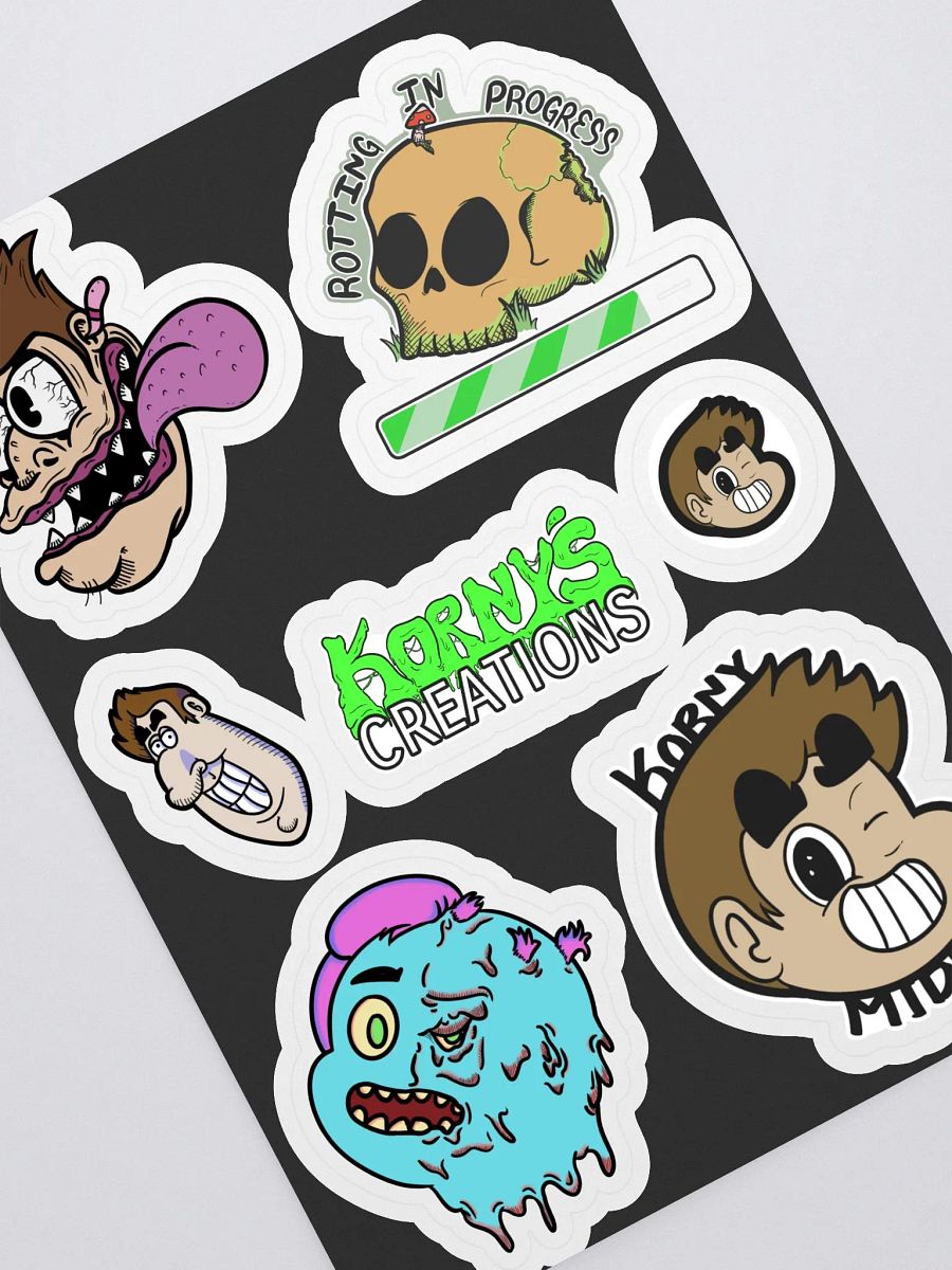 Korny Faces Sticker Sheet product image (2)