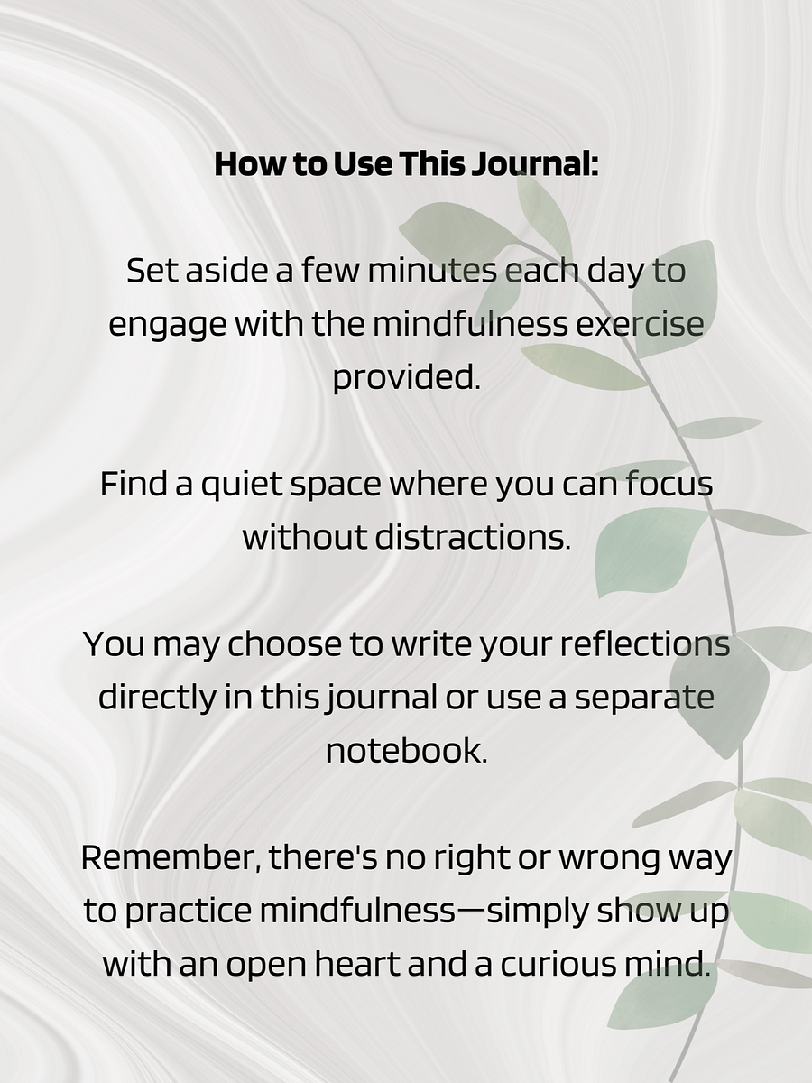30 Days Of Mindfulness – A Journey To Your Inner Peace product image (3)