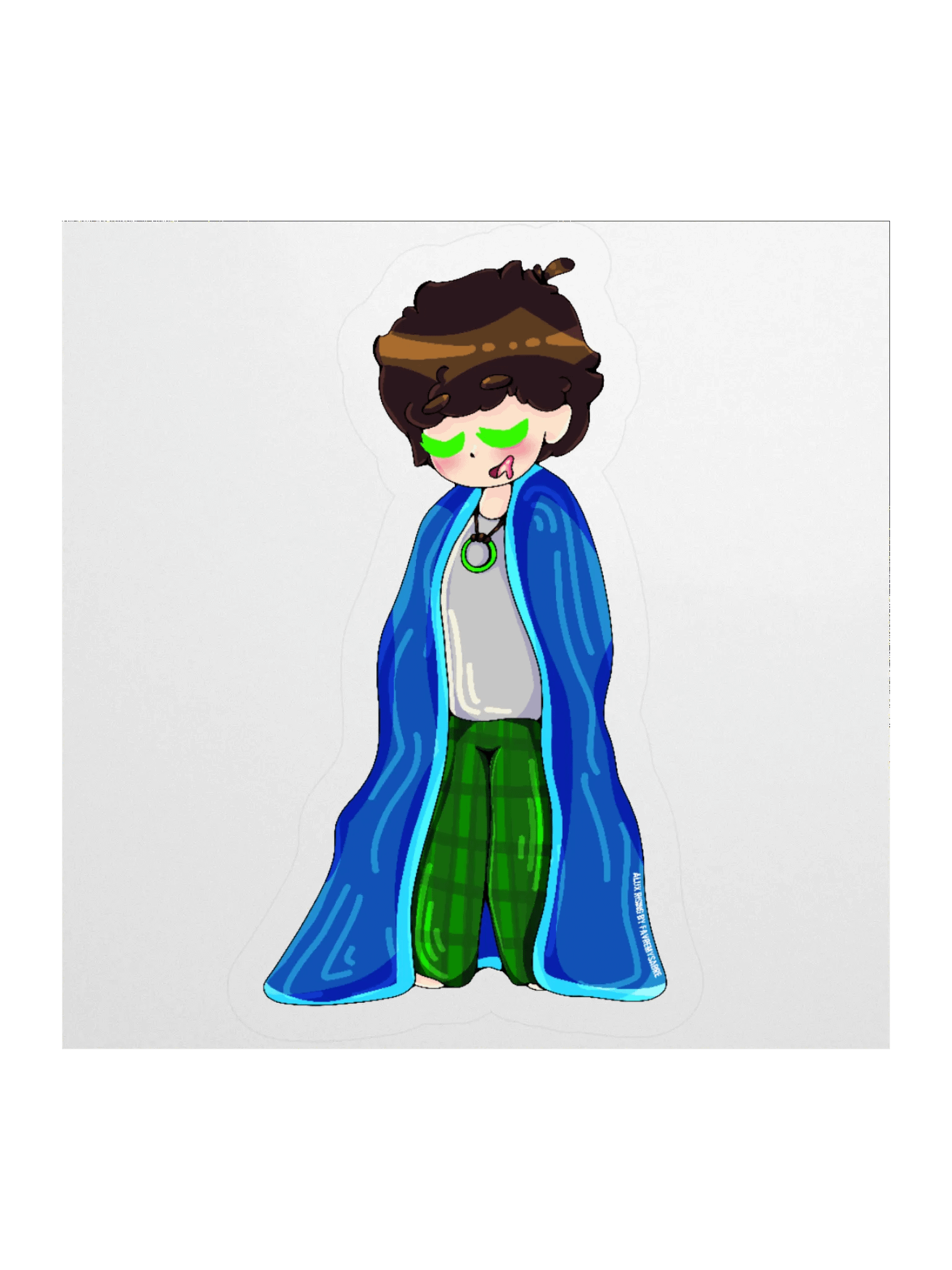 Sleepy Alux Sticker product image (2)