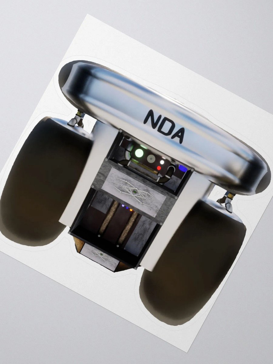 NDA Jetpack Kiss Cut Stickers product image (2)
