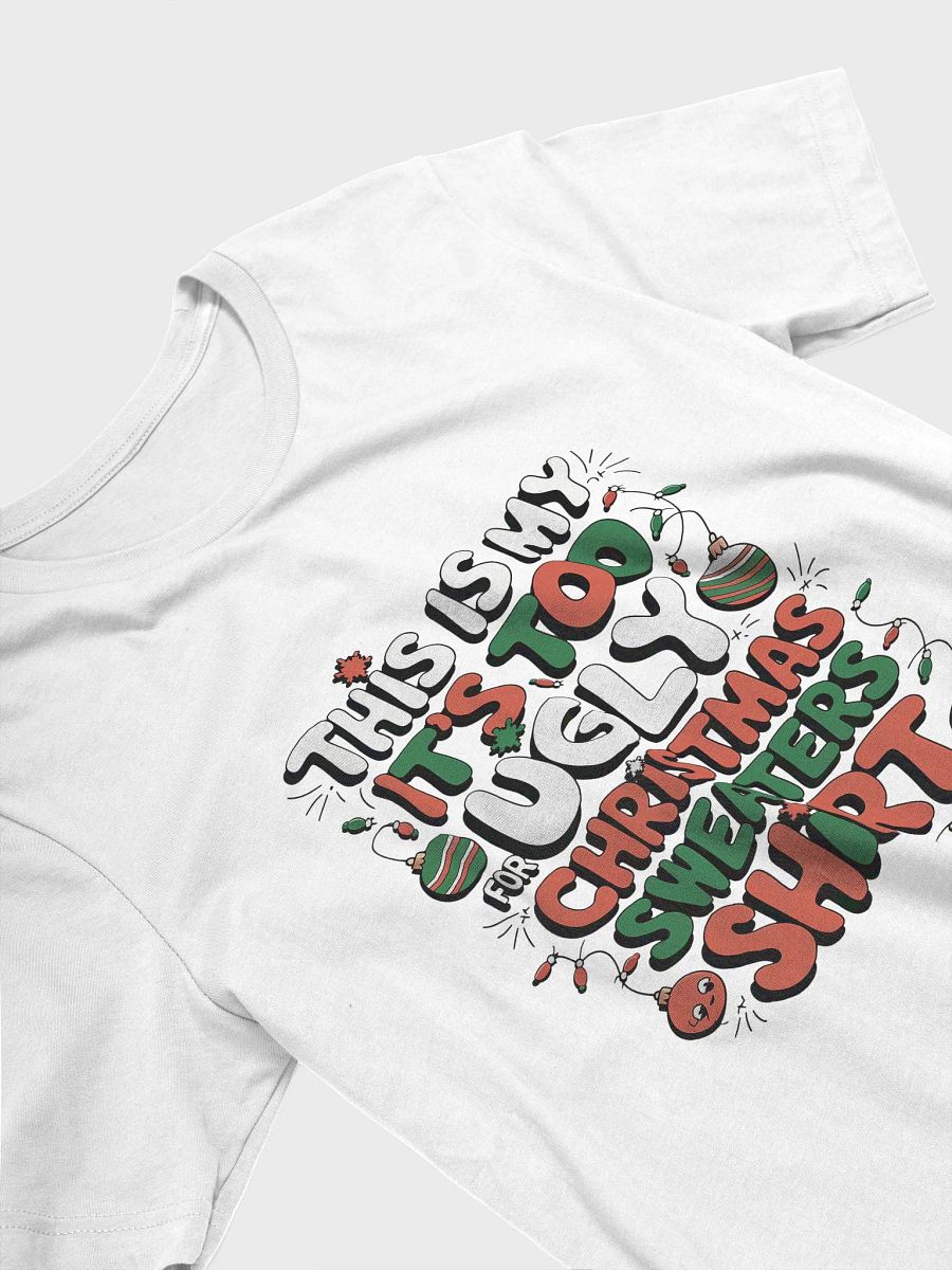 Festive Ugly Christmas Sweater T-Shirt product image (54)