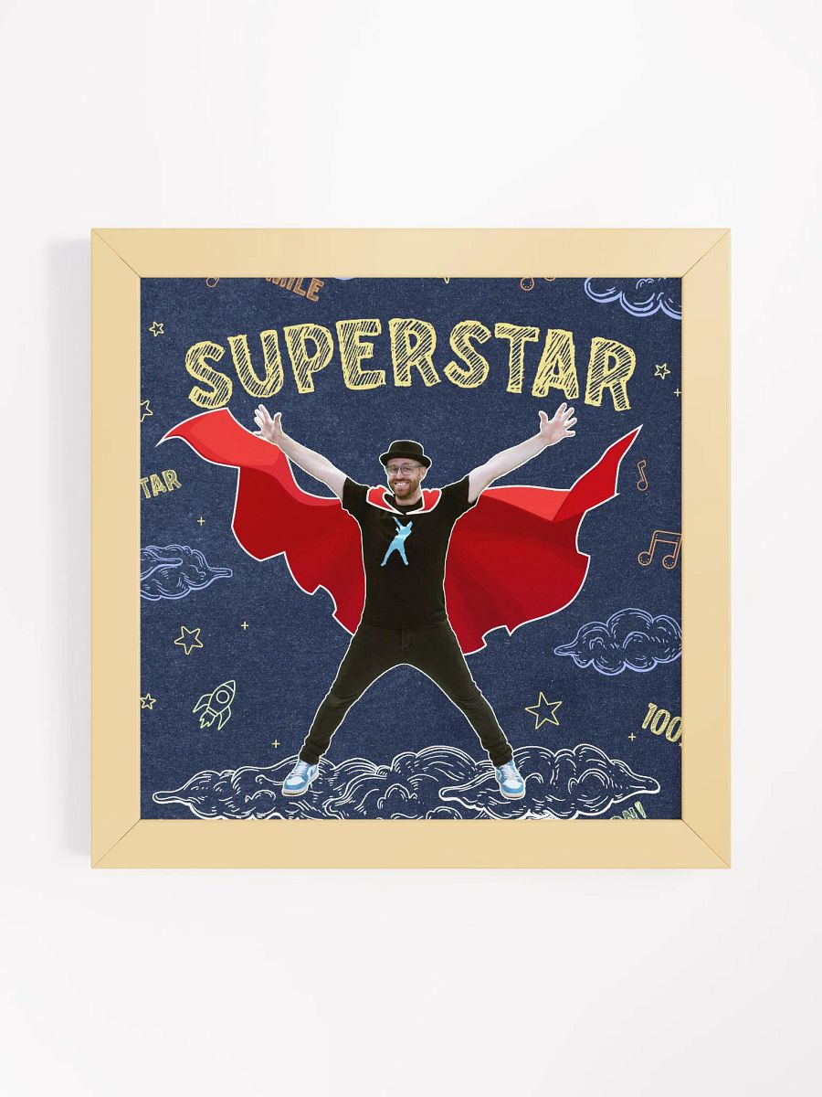 Superstar Poster Frame | DJ Raphi product image (1)