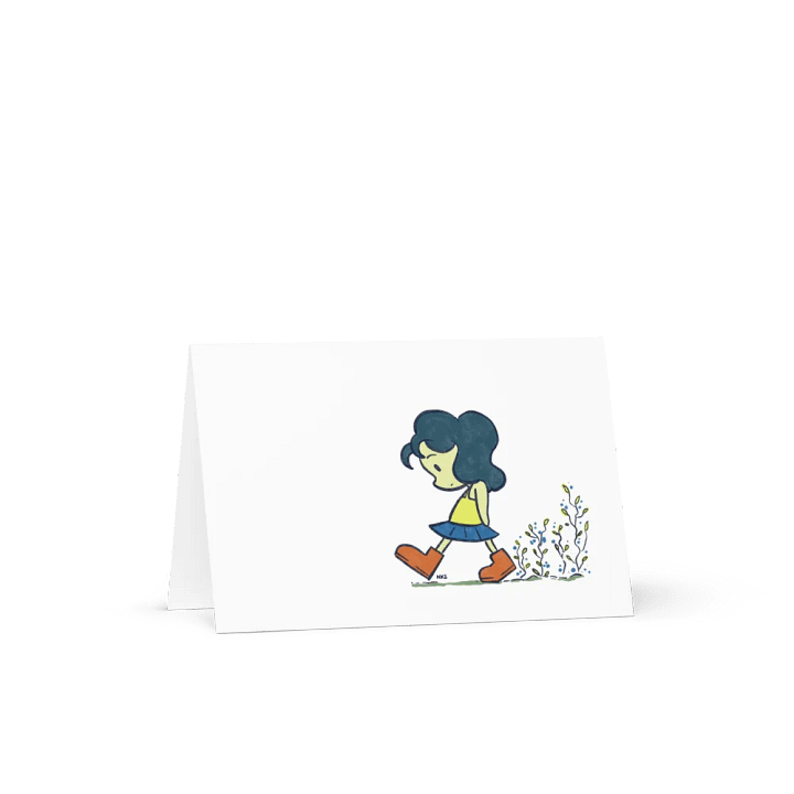 Flower Steps | Greeting Card product image (1)