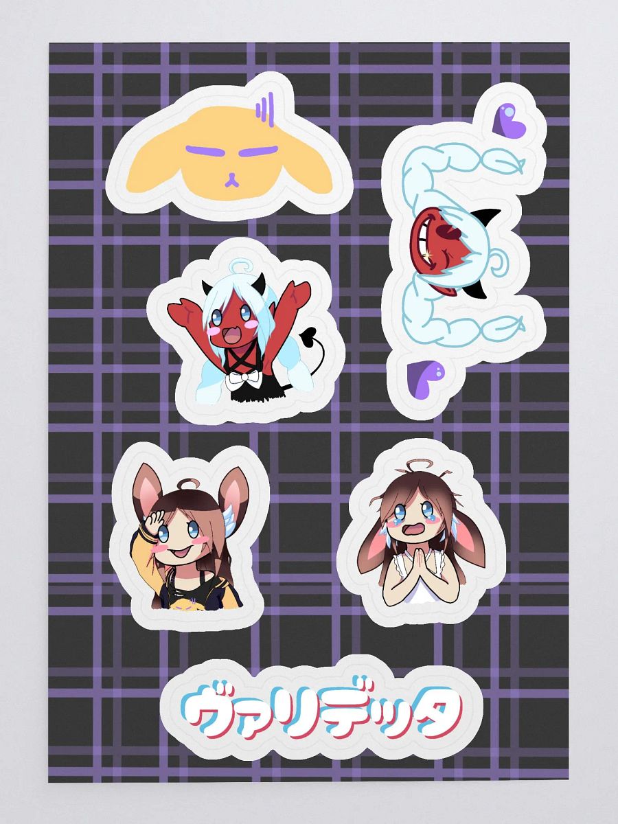 Vari Cartoon Sticker Sheet product image (3)