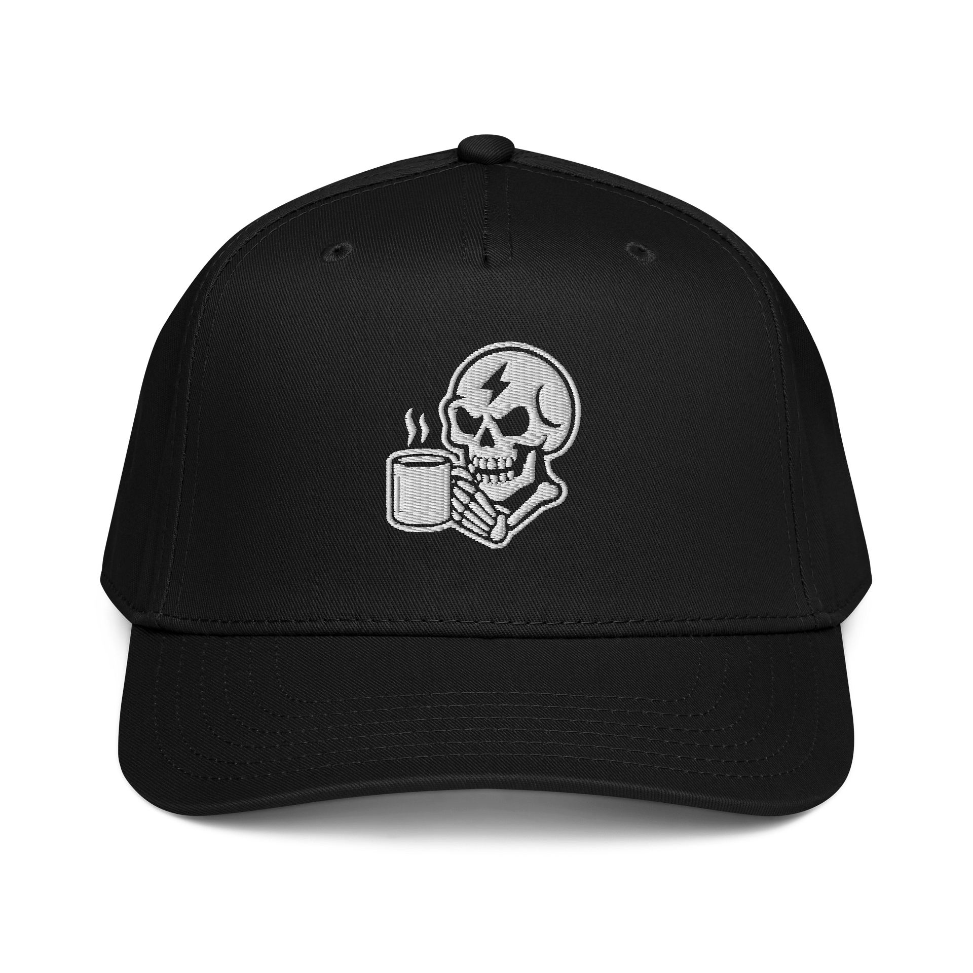 Skull + Mug Snapback Cap product image (1)