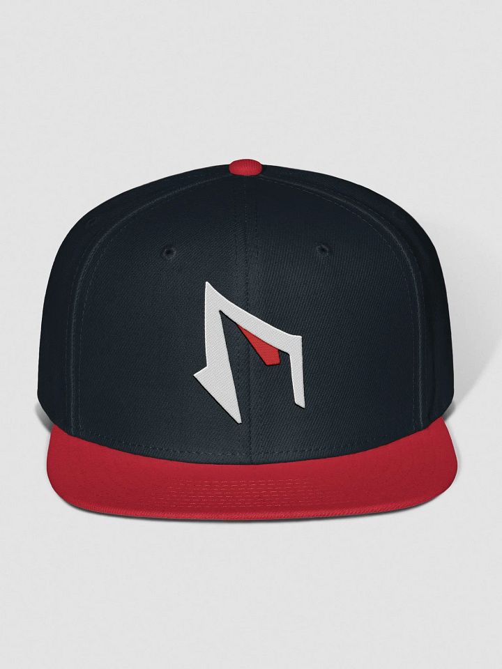 Limited EDITION FLAT BRIM RED FAM3 LOGO HAT Embroidery product image (1)