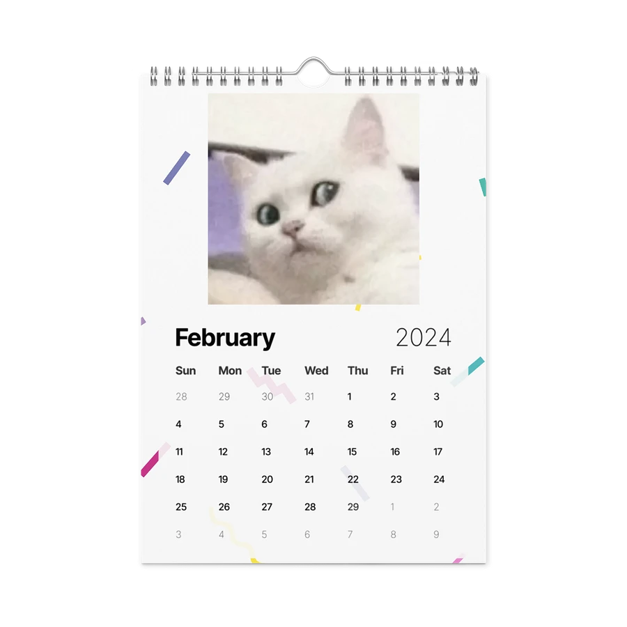 Wall Calendar (2024): Meme Cats product image (7)